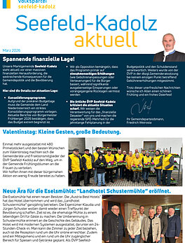 Gemeindeparteizeitung Ostern 2026