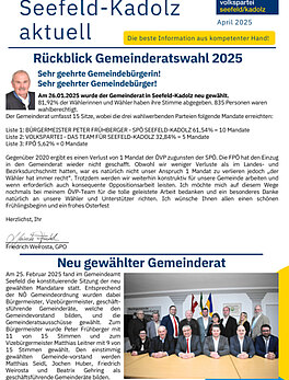 Gemeindeparteizeitung April 2025
